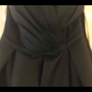 Princess printed taffeta with a strapless